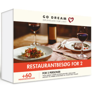 Restaurantbesøg For 2 - Mad og Gastronomi - GO DREAM