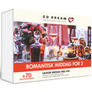 Romantisk Middag For 2 - Mad og Gastronomi - GO DREAM