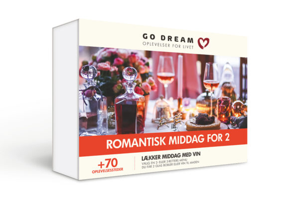 Romantisk Middag For 2 - Mad og Gastronomi - GO DREAM