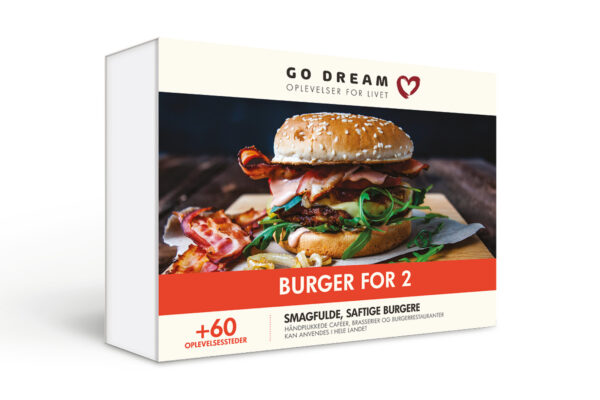 Burger For 2 - Mad og Gastronomi - GO DREAM