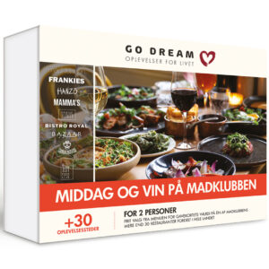 Middag Og Vin På Madklubben - Mad og Gastronomi - GO DREAM