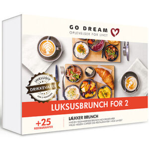 Luksusbrunch For 2 - Mad og Gastronomi - GO DREAM