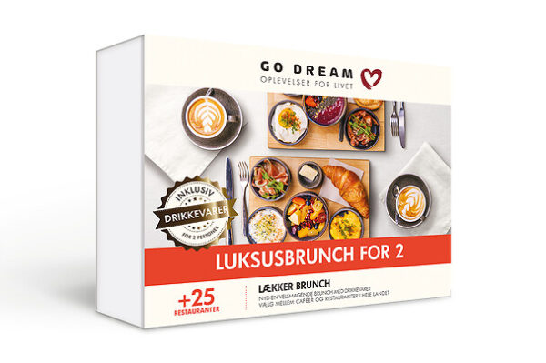 Luksusbrunch For 2 - Mad og Gastronomi - GO DREAM