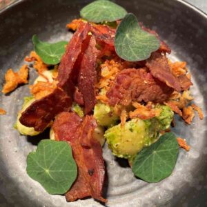 Frokostbord hos Strandmøllekroen