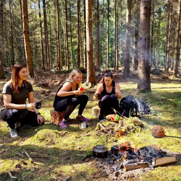 Vildmarkslunch med Fremus in the Woods